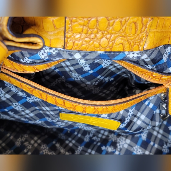 Jessica Simpson Croc Embossed Bag & Wallet- STUFF THE BAG ITEM 1-20 - Picture 9 of 15